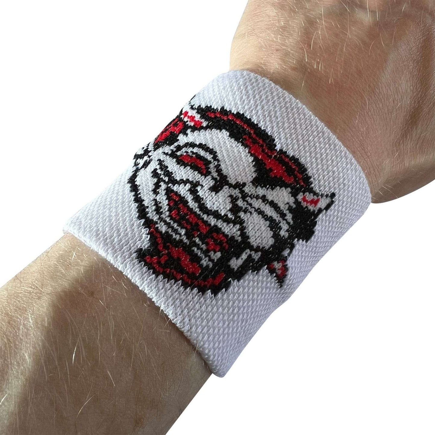 1 x Devil Wrist Sweatband Fitness Tennis Wristband Gym Squash Badminton Gaming