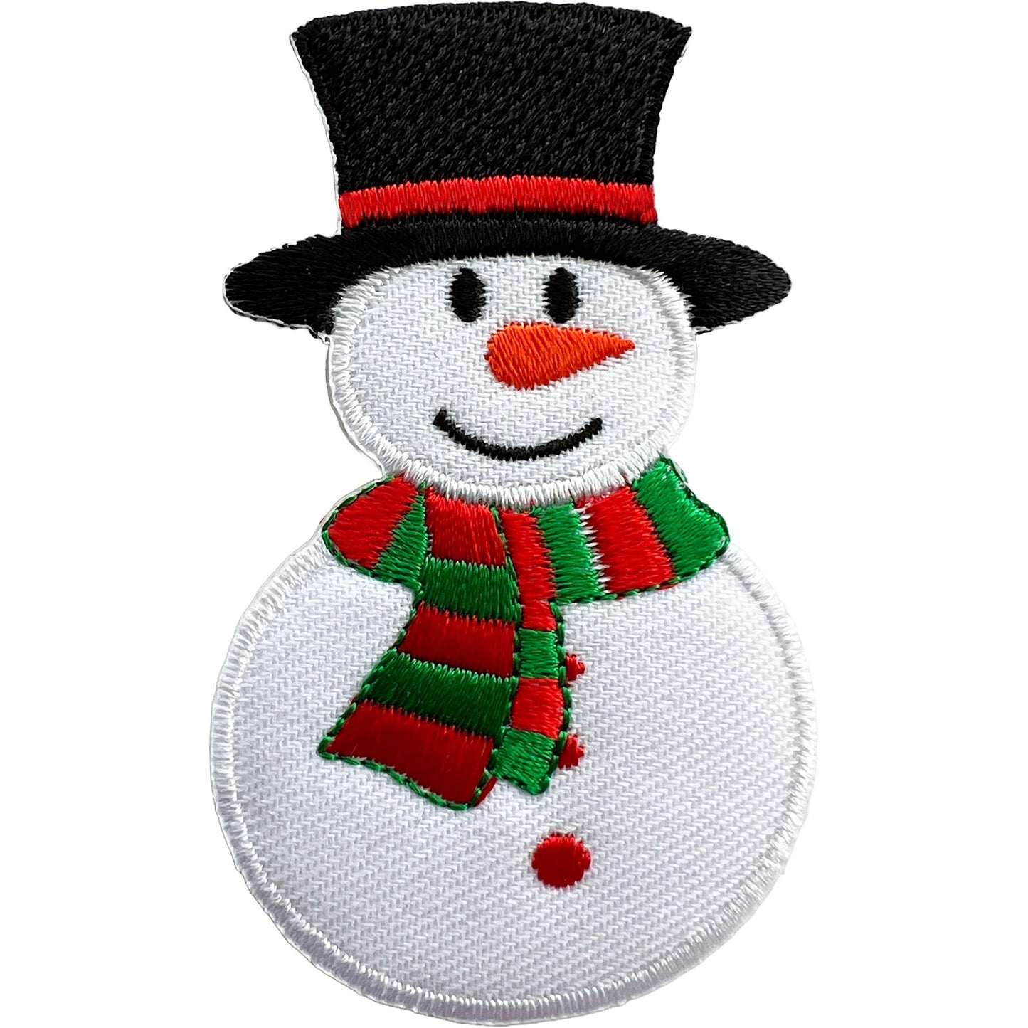 Christmas Snowman Iron Sew On Patch XMAS Decoration Clothes Stocking Bag Badge