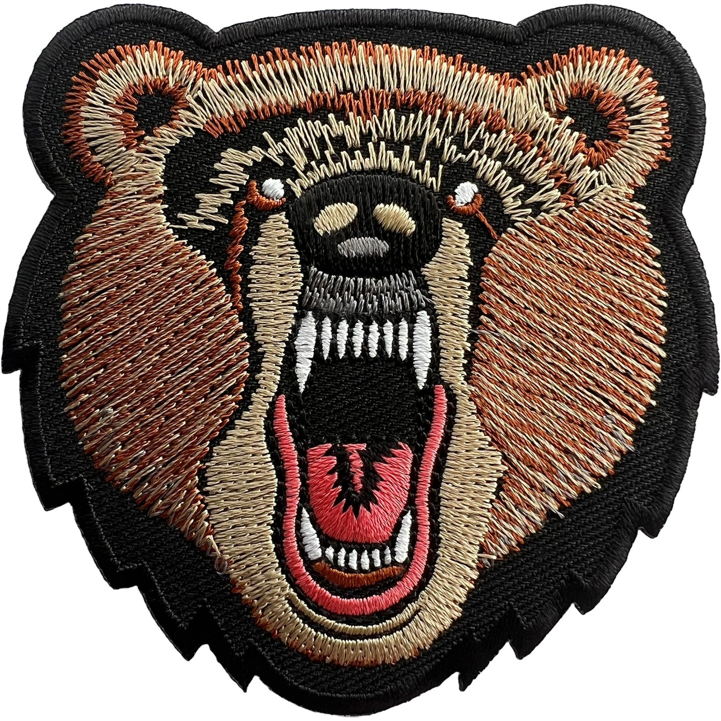 Bear Patch Iron Sew On Clothes Denim Jeans Jacket T Shirt Hat Embroidered Badge