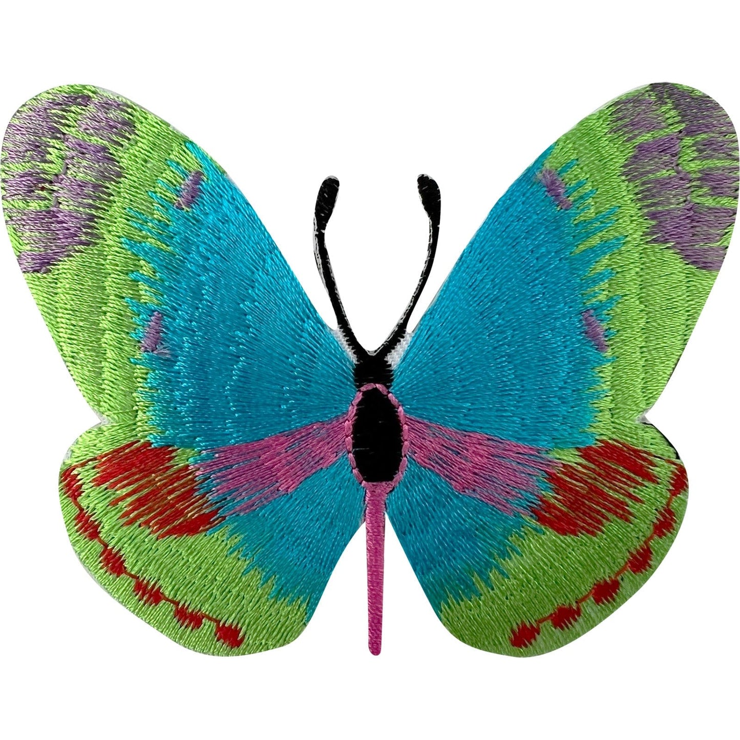 Butterfly Patch Iron Sew On Clothes Transfer Embroidered Badge Decals Applique