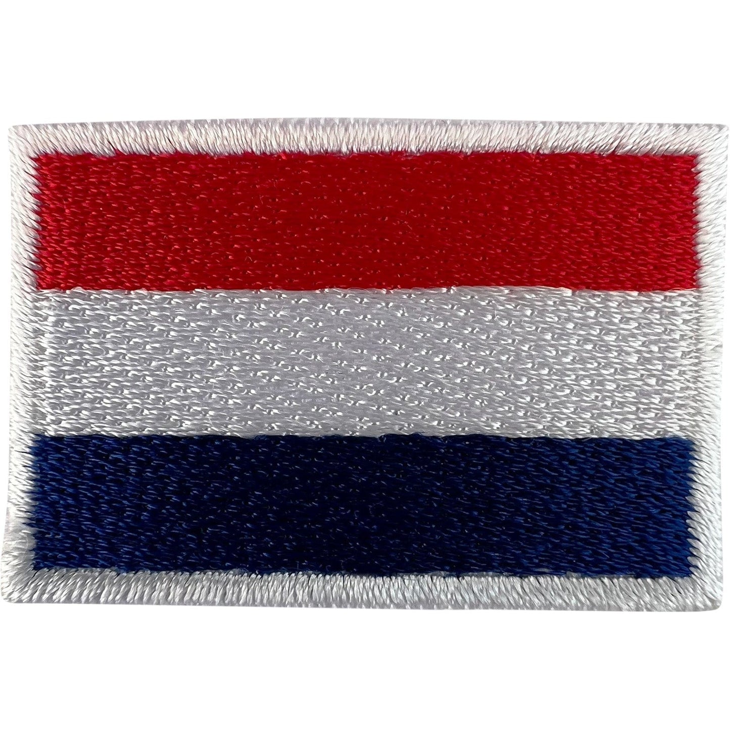Mini Dutch Flag Patch Iron On Sew On Clothes Hat Small Netherlands Holland Badge