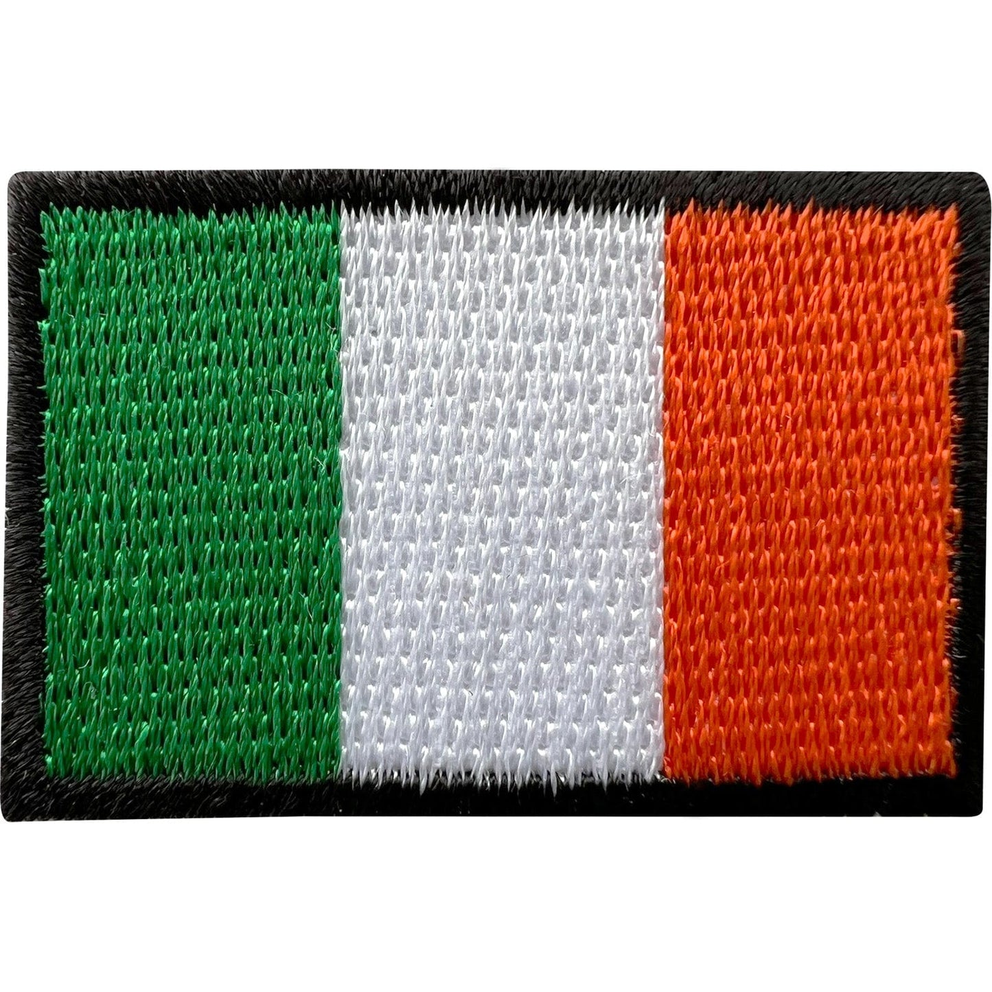 Mini Ireland Flag Patch Iron On Sew On Clothes Bag Small Irish Embroidered Badge
