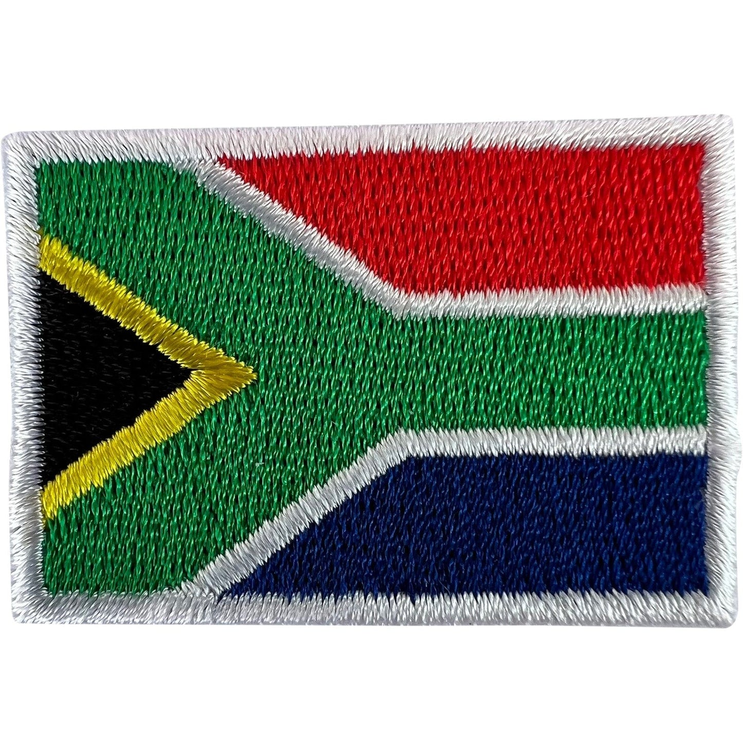 Mini South Africa Flag Patch Iron Sew On Clothes Small African Embroidered Badge