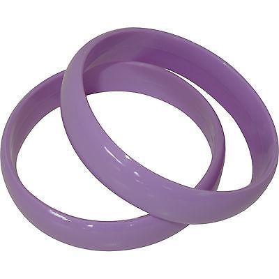 2 Purple Bracelets Bangles Girl 80s Eighties 1980s Fancy Dress Costume Jewellery 2 Purple Bracelets Bangles Girl 80s Eighties 1980s Fancy Dress Costume Jewellery