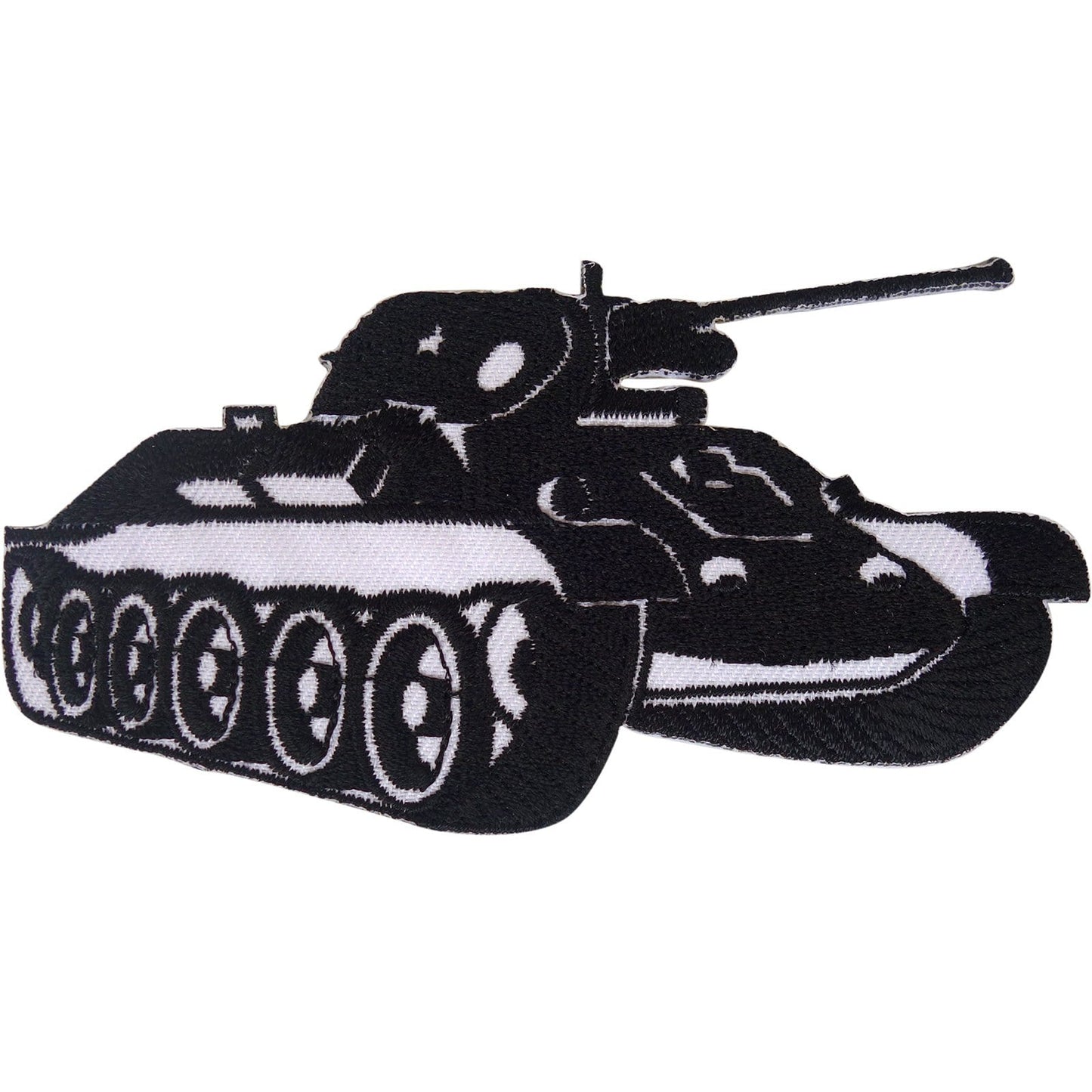 Army Tank Patch Embroidered Badge Iron On Sew On Clothes Bag Embroidery Applique