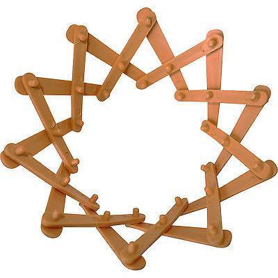 Beige Expandable Pony Tail Hair Clip Bun Holder Clamp Expanding Ponytail Grasp Beige Expandable Pony Tail Hair Clip Bun Holder Clamp Expanding Ponytail Grasp