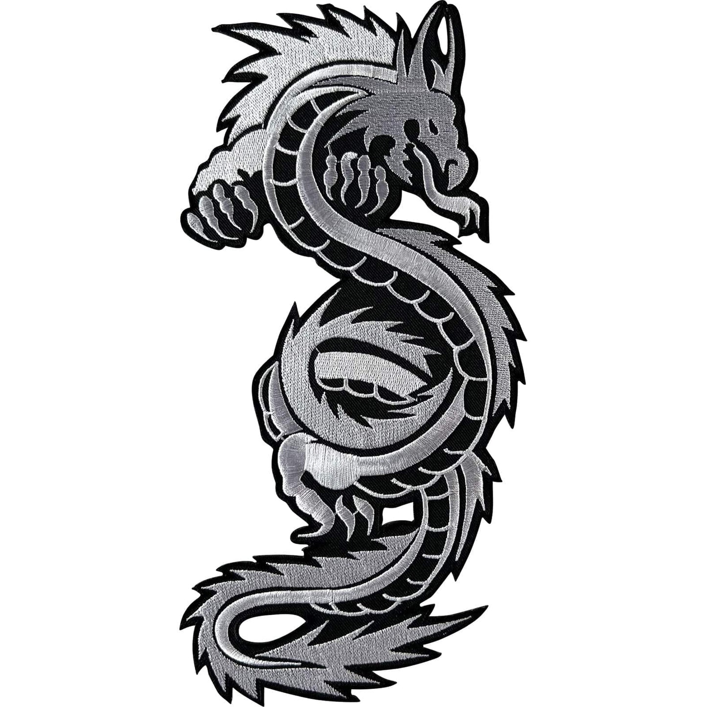 Big Large Chinese Dragon Patch Iron Sew On Embroidery Applique Embroidered Badge