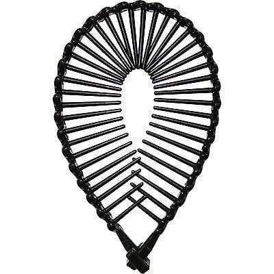 Black Hair Claw Ponytail Fish Clip Comb Banana Clamp Grip Girls Kids Accessories