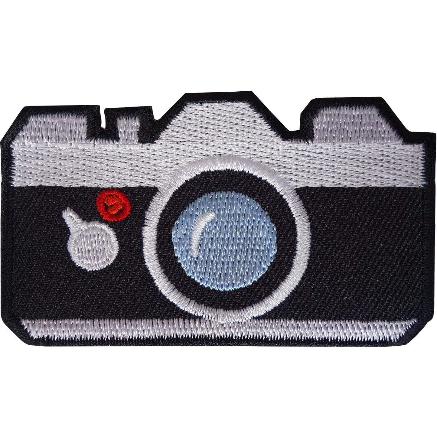Camera Patch Iron On Sew On Shirt Jeans Bag Jacket Photography Embroidered Badge