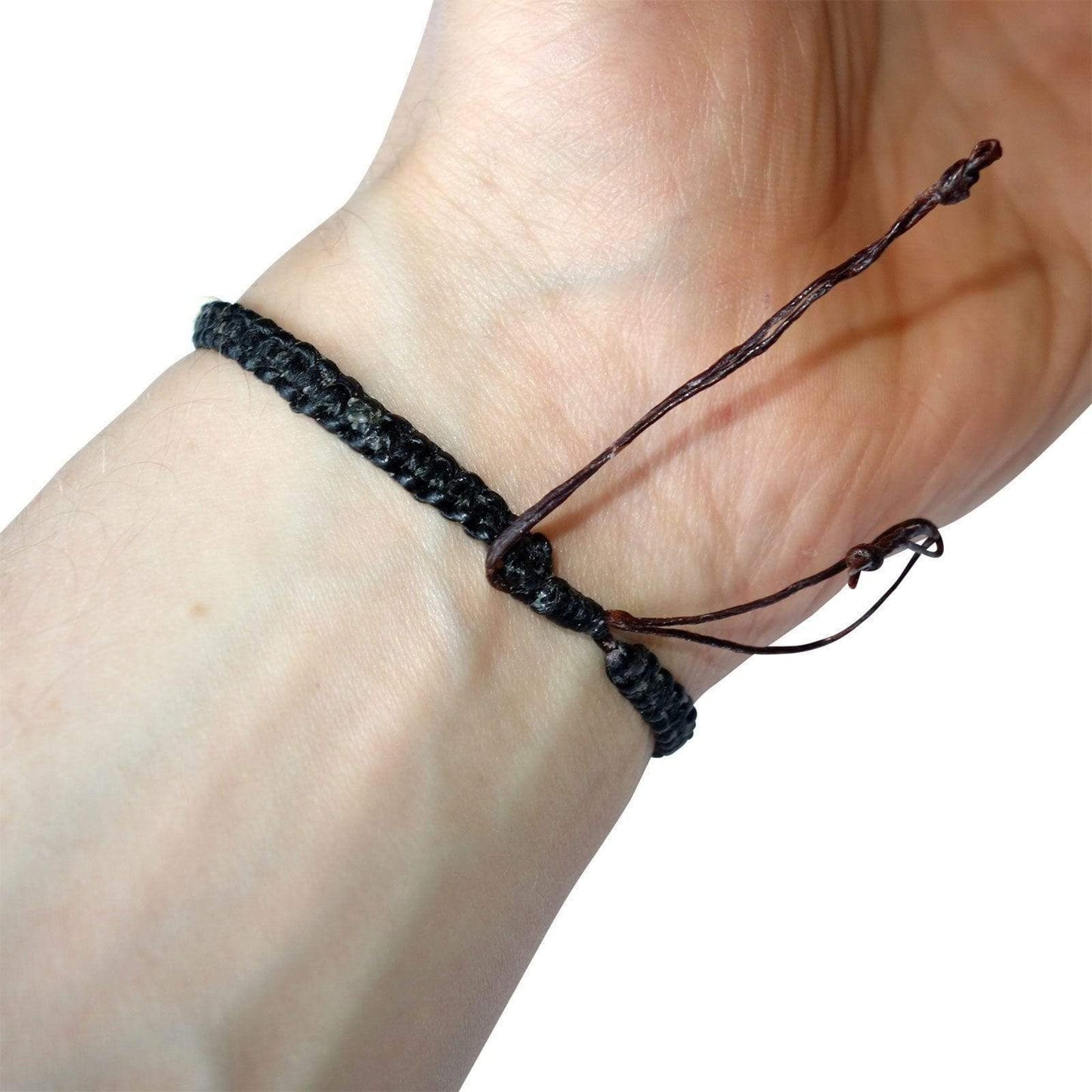 Cotton Wristband Beaded Bracelet Bangle Mens Womens Ladies Boys Girls Jewellery