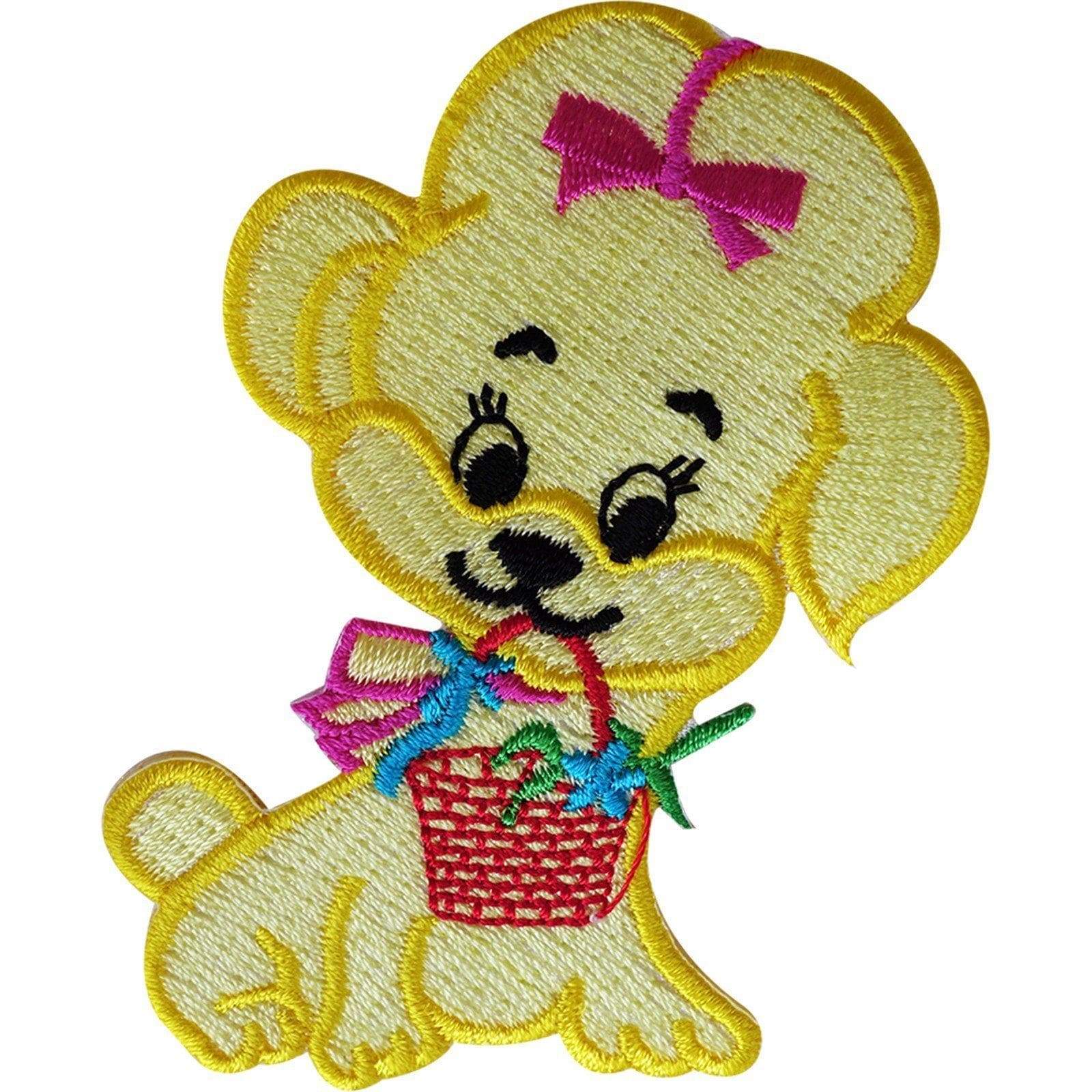 Patch Ricamata Coniglietto | Iron On E Sew On | Toppa A Forma Di Coniglio | 8x7,6 Cm | Applique Per Abiti E Zaini - 5