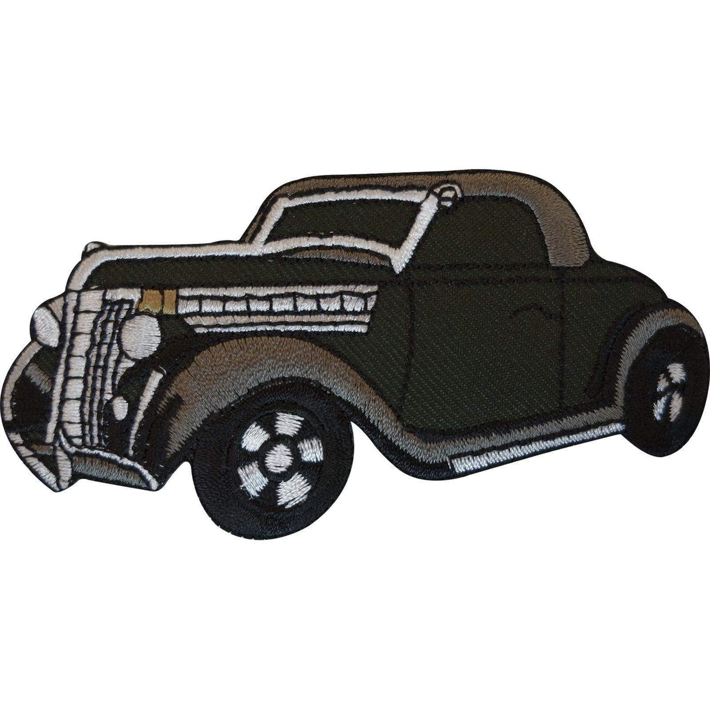 Embroidered Iron On Gangster Classic Car Patch Sew On Badge Clothes Bag Applique