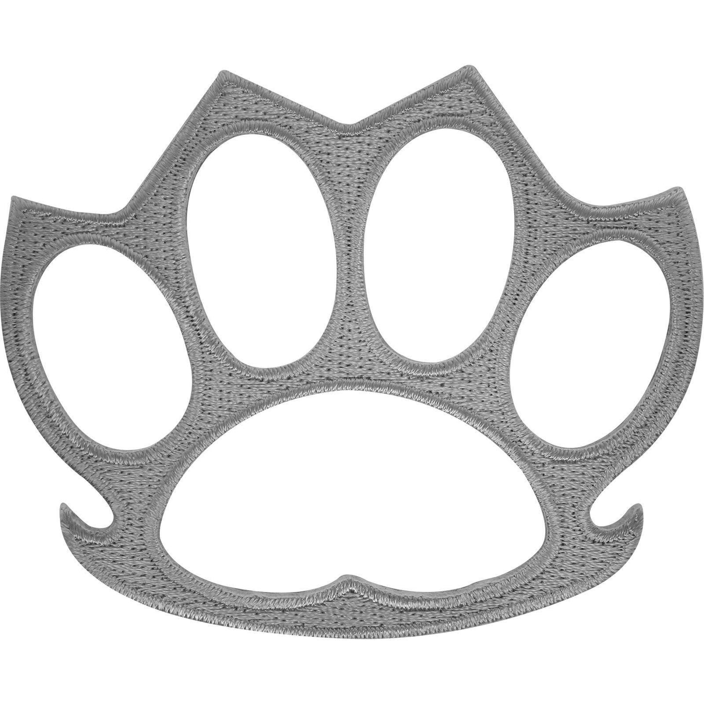 Embroidered Iron On Knuckle Duster Patch Sew On Badge Biker Jacket Clothes Bag