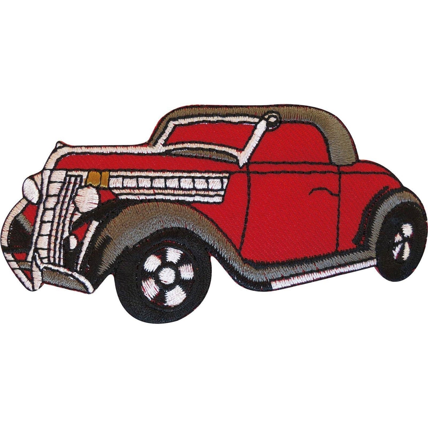 Embroidered Iron On Mafia Gangster Classic Car Patch Sew On Clothing Bag Badge