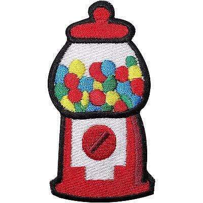 Gumball Machine Embroidered Iron / Sew On Patch Sweet Vending Dispenser Badge