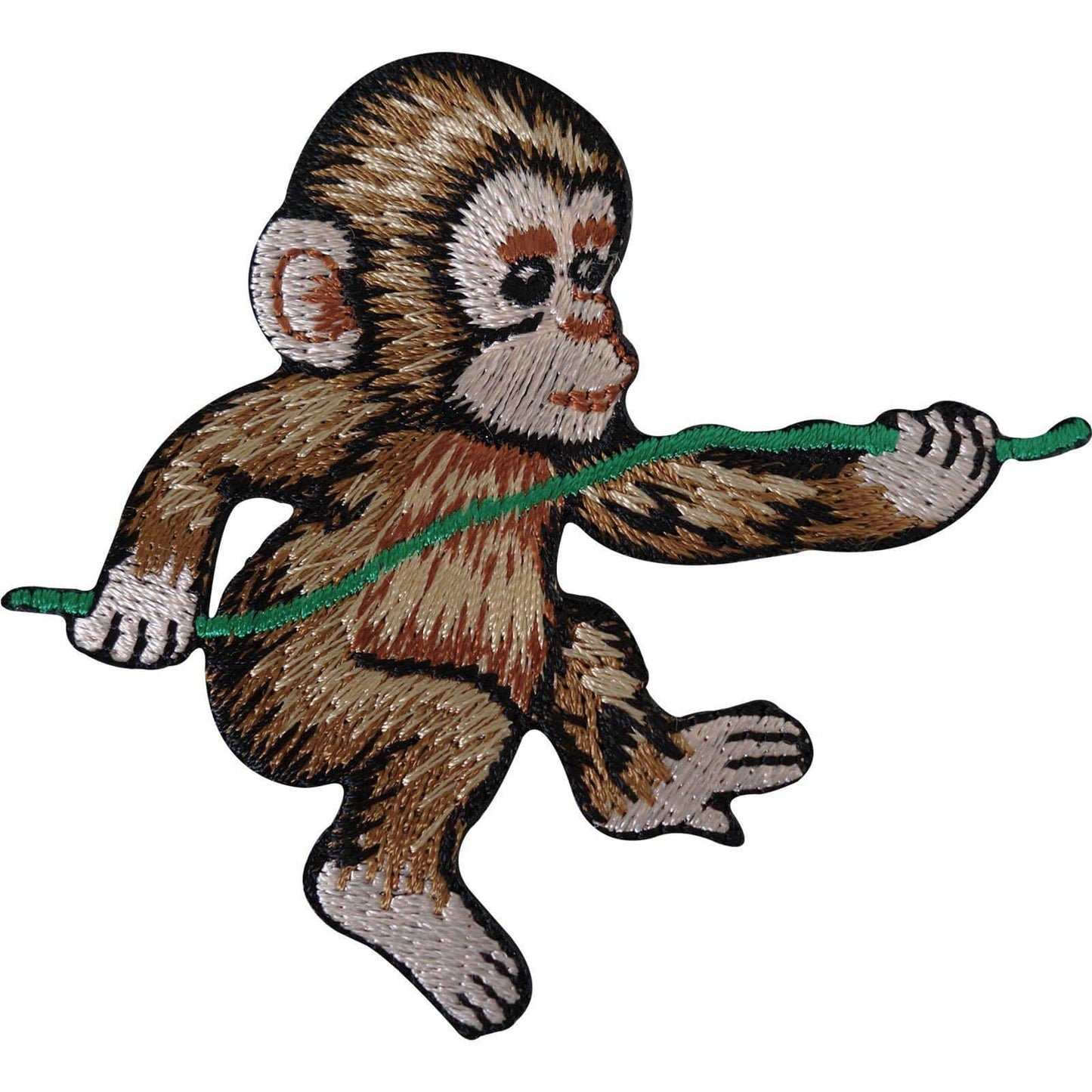 Monkey Embroidered Iron / Sew On Patch Jacket T Shirt Embroidery Applique Badge