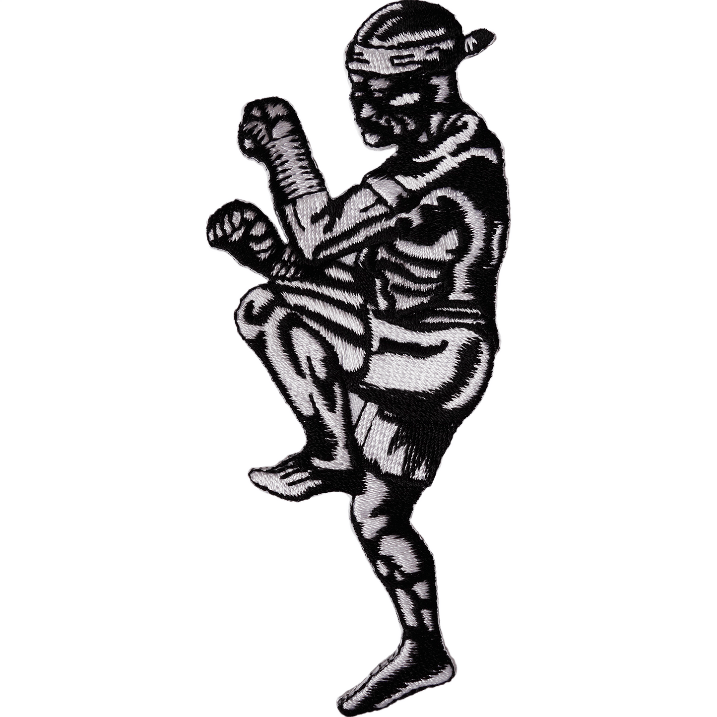Muay Thai Boxing Iron On Patch Sew On Clothes Bag Embroidery Embroidered Badge