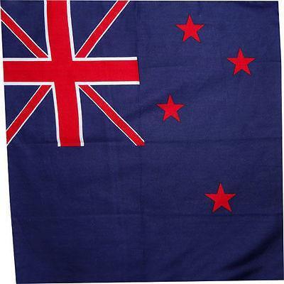 New Zealand Flag Bandana Kiwi Bandanna Hat Scarf Exercise Gym Headband Hairband