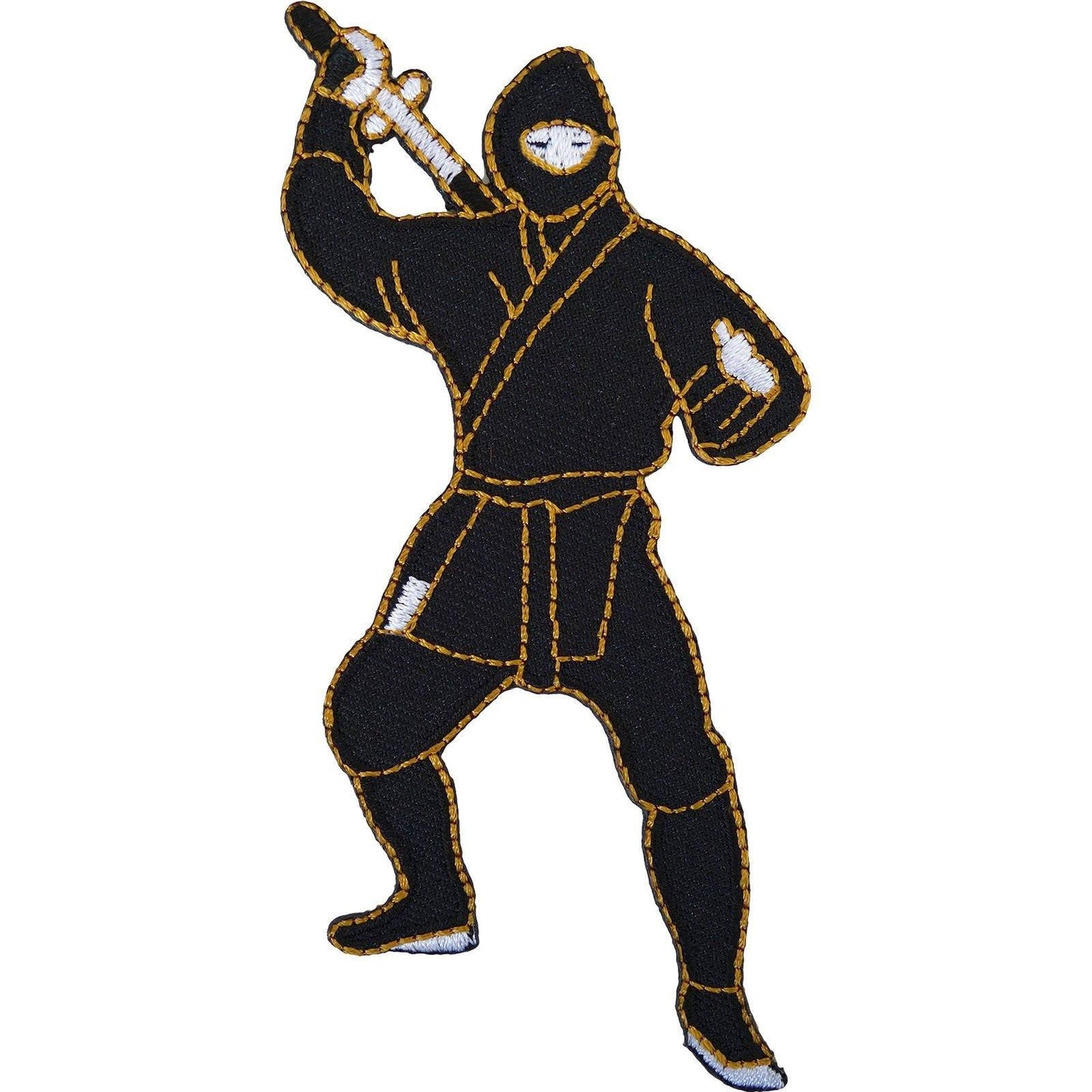 Ninja Patch Embroidered Badge Japan Iron On / Sew On Motorcycle Motorbike Jacket