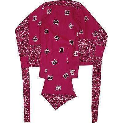 Paisley Dark Pink Zandana Chef Bandana Biker Motorcycle Motorbike Sun Hat Cap Paisley Dark Pink Zandana Chef Bandana Biker Motorcycle Motorbike Sun Hat Cap