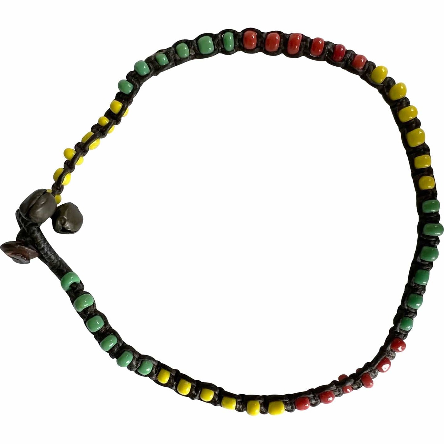 Rasta Anklet Foot Chain Ankle Bracelet Womens Mens Holiday Beach Surf Jewellery