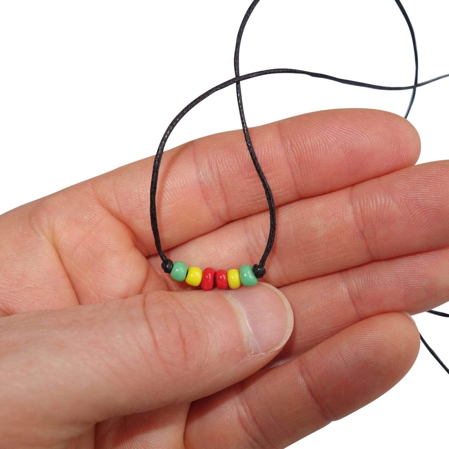 Rasta Beads Necklace Chain Mens Womens Ladies Girls Boys Kids Children Jewellery