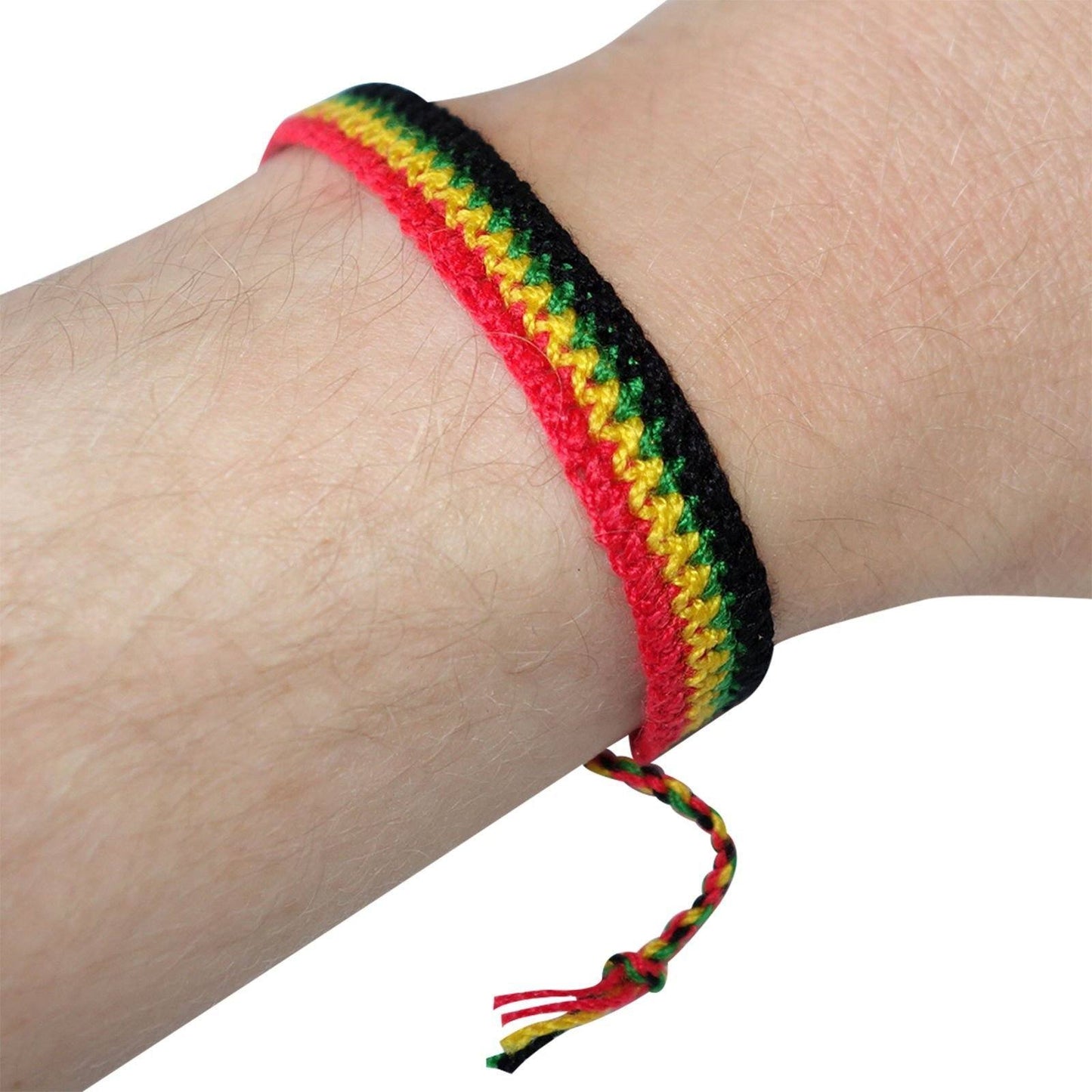 Rasta Wristband Reggae Bracelet Bangle Mens Womens Boys Girls Kids Childrens