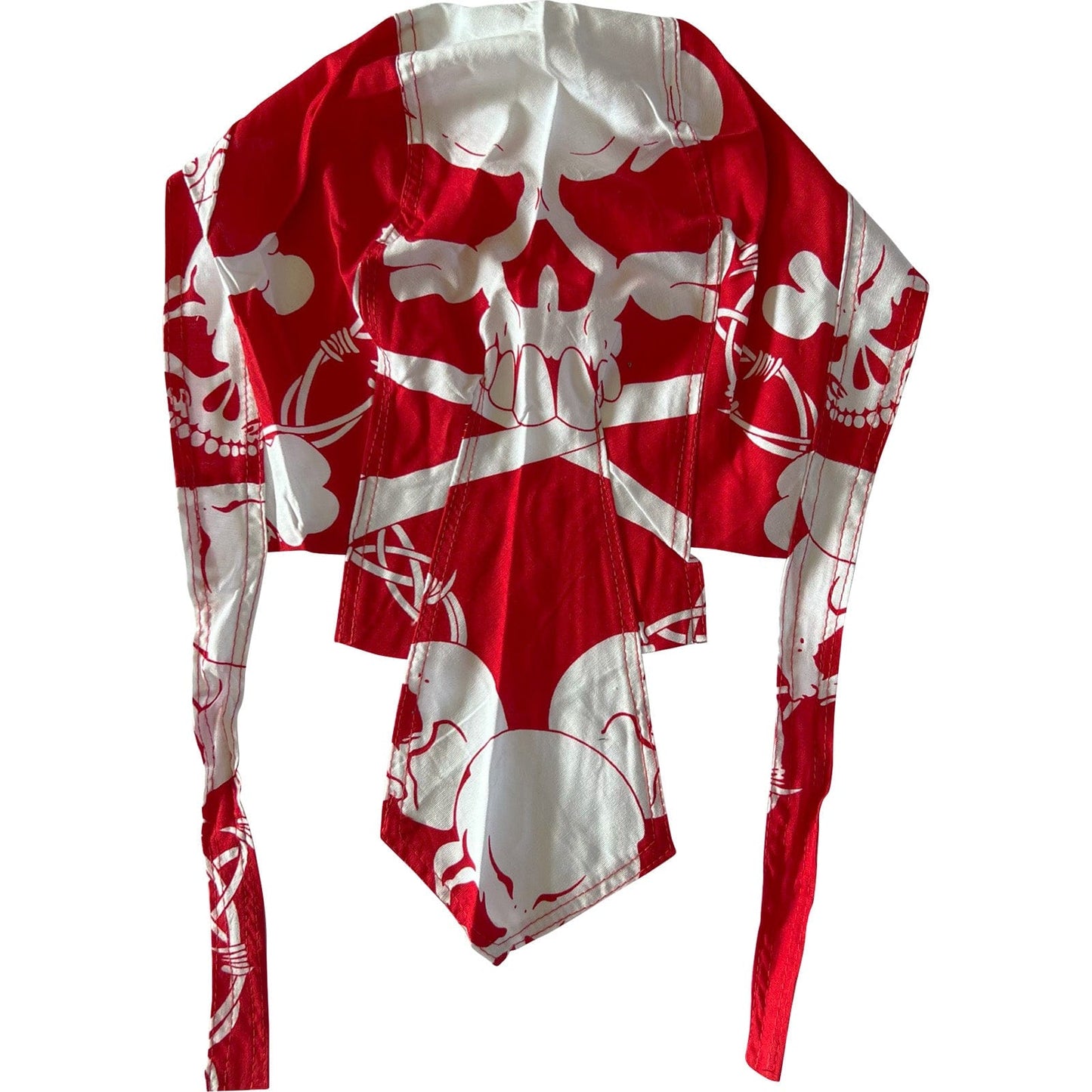 Skull Biker Bandana Zandana Head Scarf Durag Hair Pirate Chef Hat Motorcycle Cap