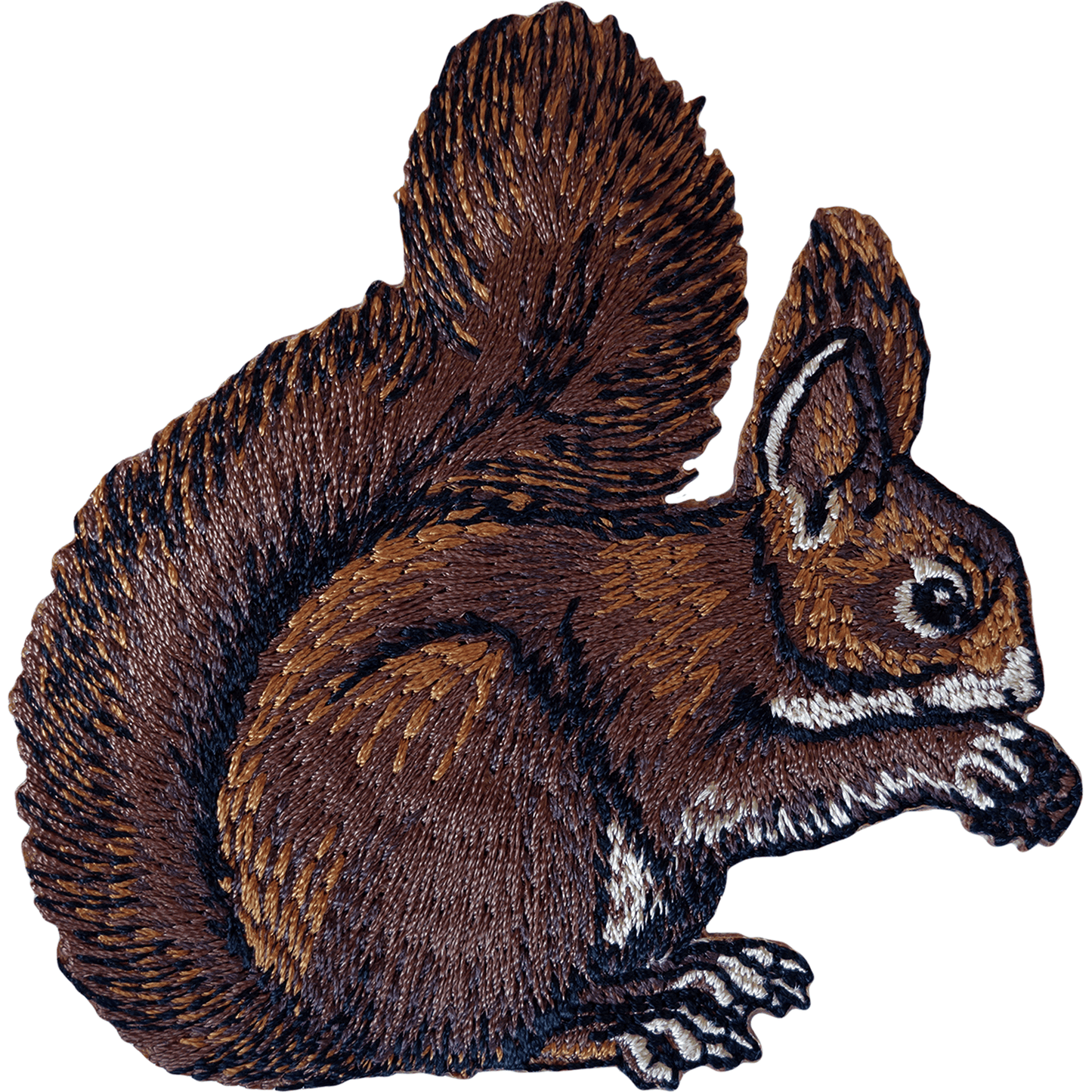 Squirrel Patch Iron Sew On T Shirt Jacket Jeans Dress Embroidered Animal Badge