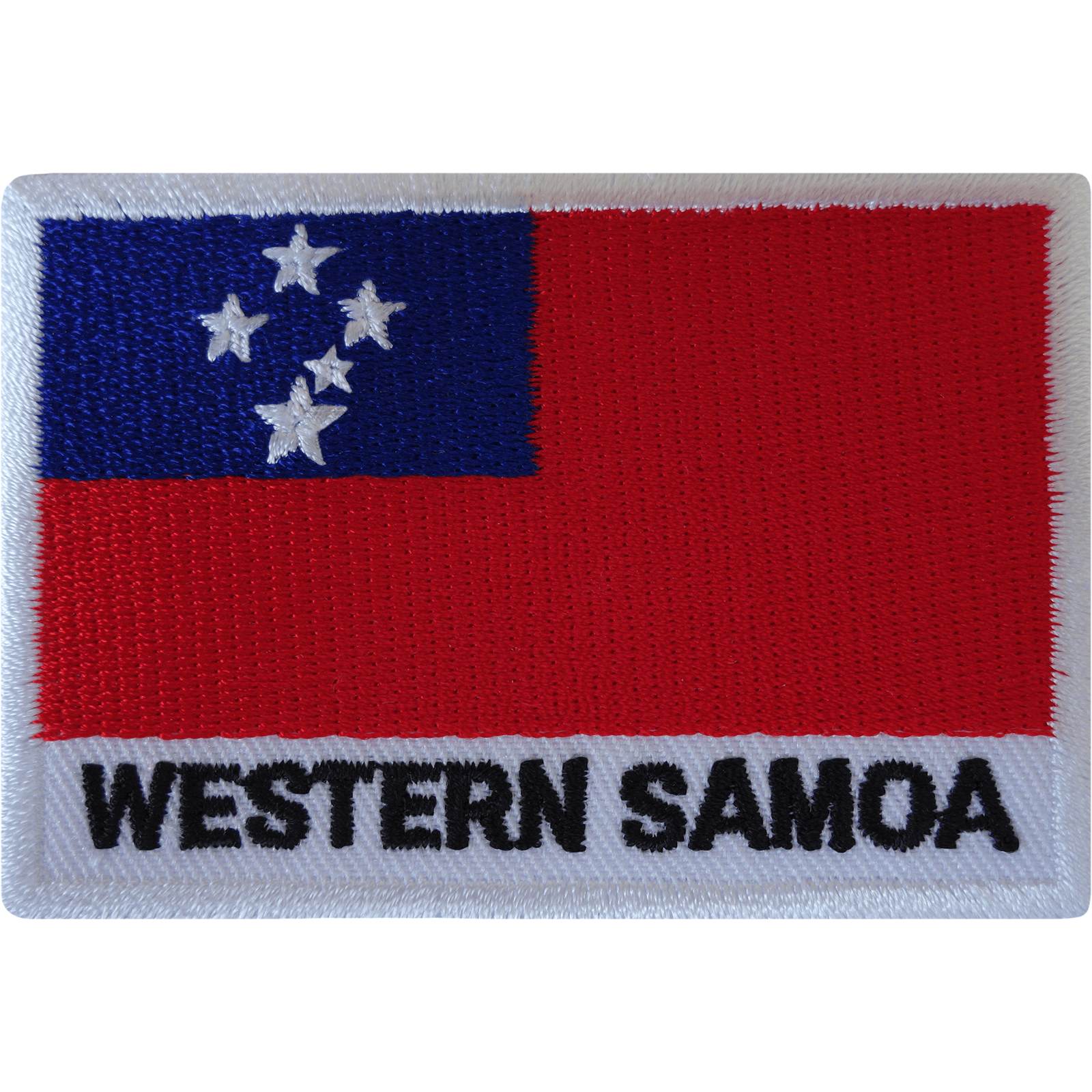 Western Samoa Flag Iron On Patch Sew On Samoan Polynesia Cloth Embroid