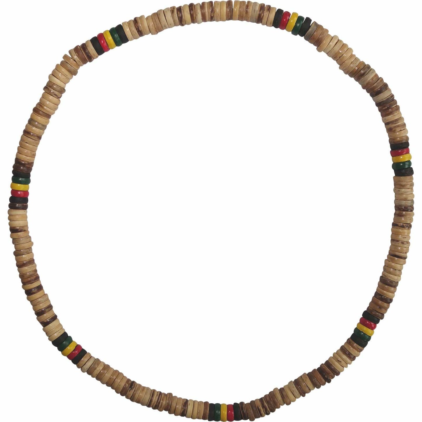 Wooden Necklace Chain Mens Womens Boys Girls Wood Rasta Surfer Beach Jewellery