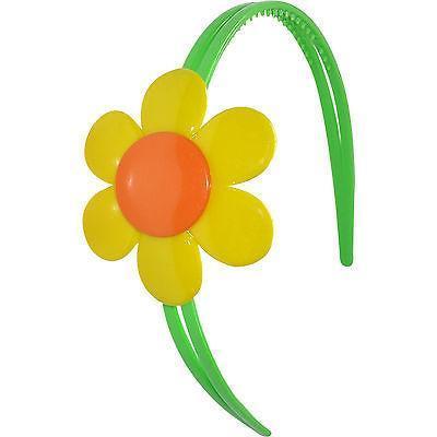 Yellow Flower Green Hairband Headband Alice Hair Band Girls Kids Accessories Yellow Flower Green Hairband Headband Alice Hair Band Girls Kids Accessories