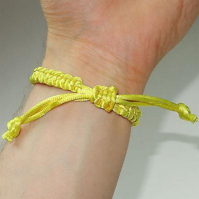 Yellow Shamballa Crystal Ball Charm Bracelet Wristband Bangle Women's Girls Kids
