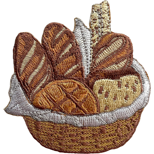 Bread Basket Patch Iron Sew On Jacket Denim Jeans Arts Crafts Embroidery Badge
