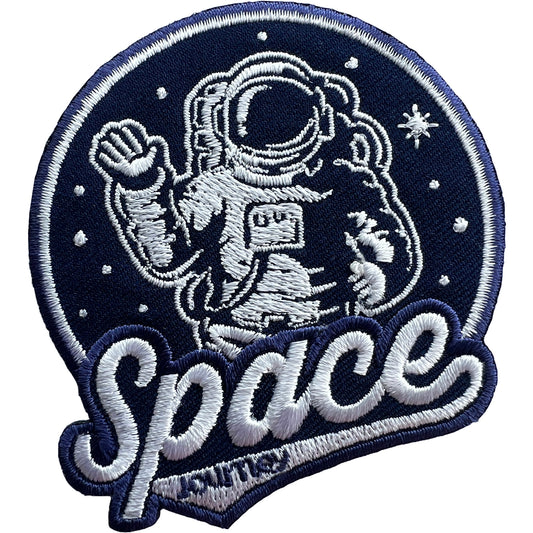 Space Astronaut Iron or Sew On Patch Denim Jacket NASA Costume Embroidered Badge