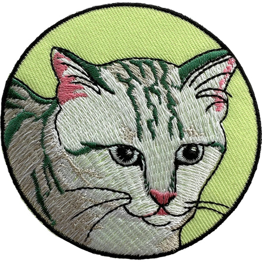 Cat Patch Iron Sew On T Shirt Bag Dress Denim Jeans Jacket Hat Embroidered Badge