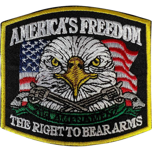 2 Amendment Patch Second Amendment Patches | Free UK Delivery
