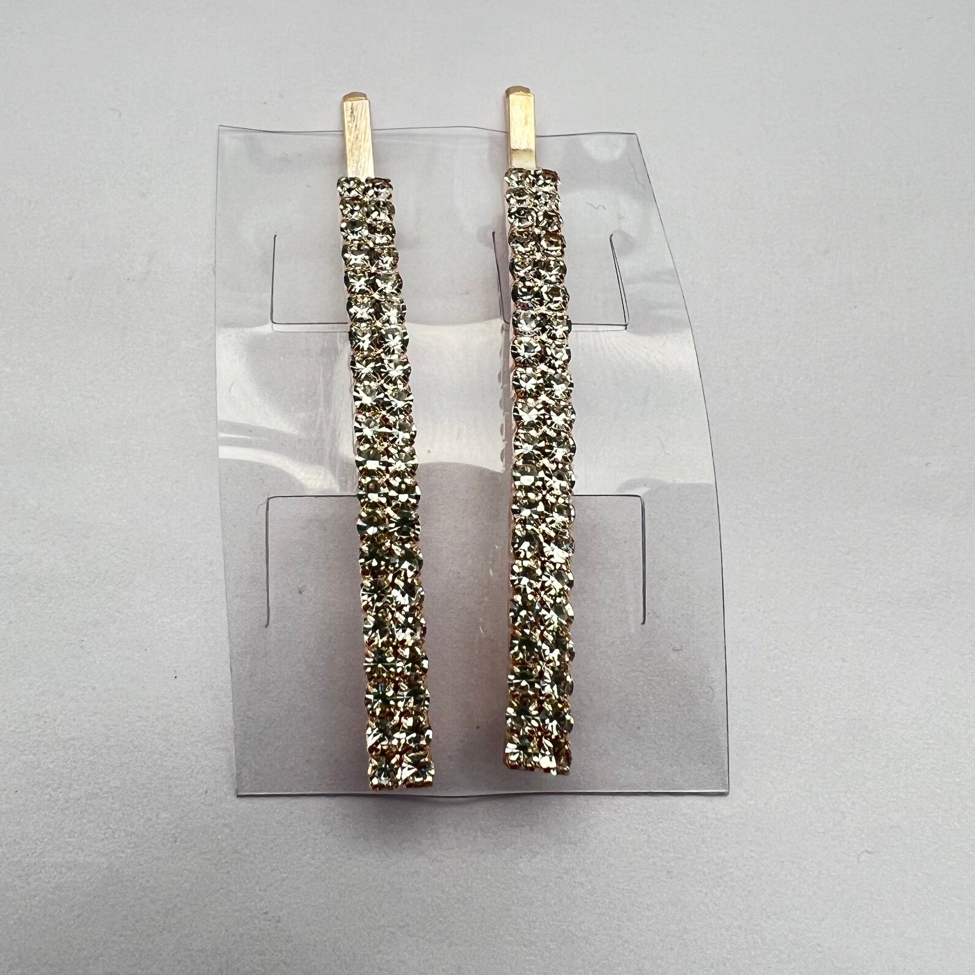 2x Small Crystal Hair Clip Beautiful pretty hair Accessories