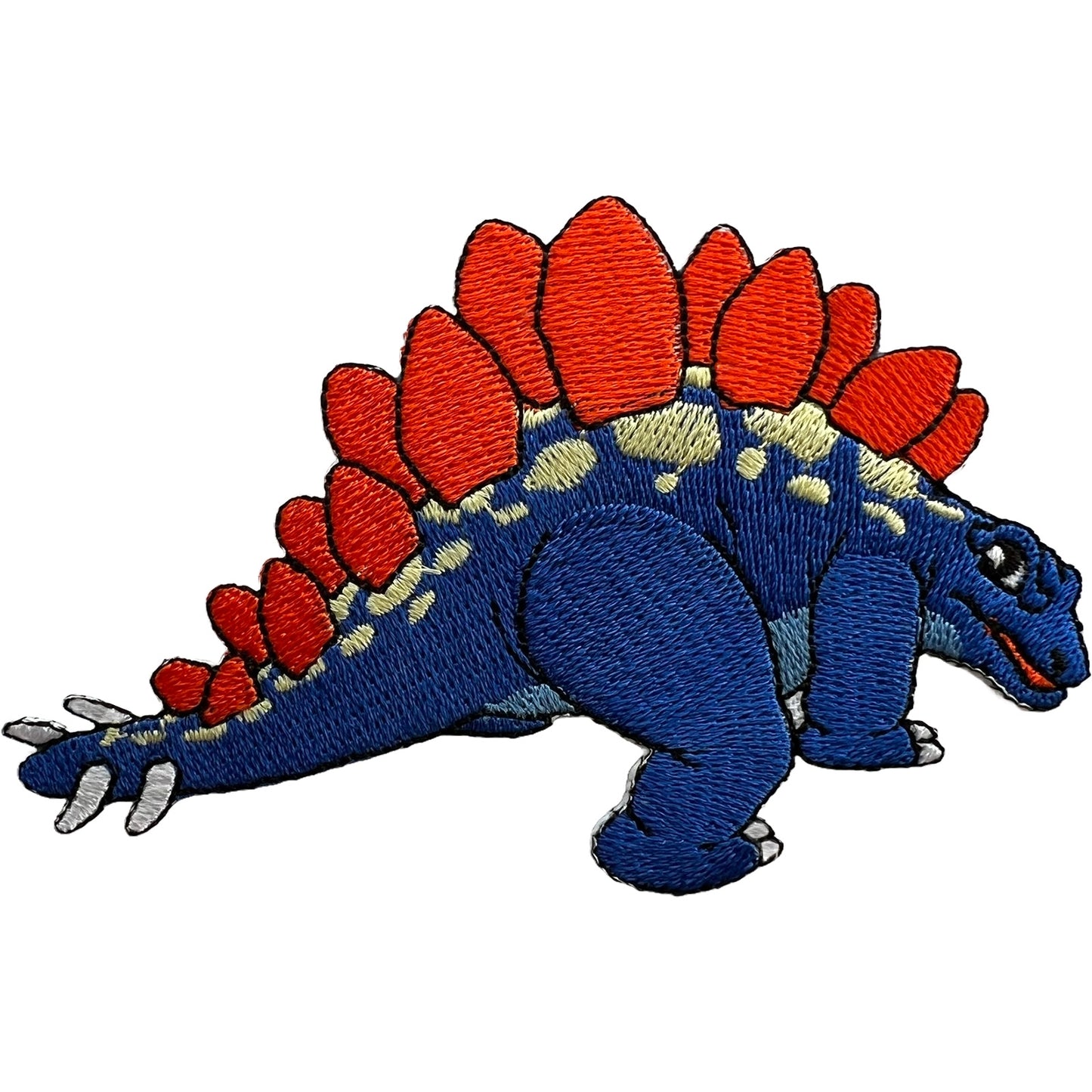 Stegosaurus Dinosaur Patch Iron Sew On Clothes T Shirt Top Bag Embroidery Badge