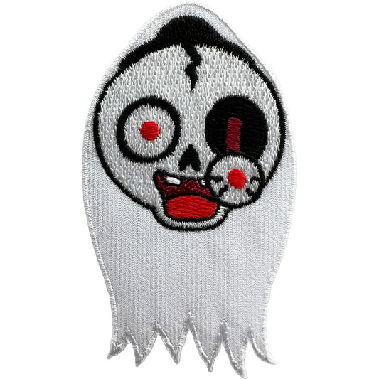 Zombie Ghost Patch Iron Sew On Halloween Embroidery Applique Embroidered Badge