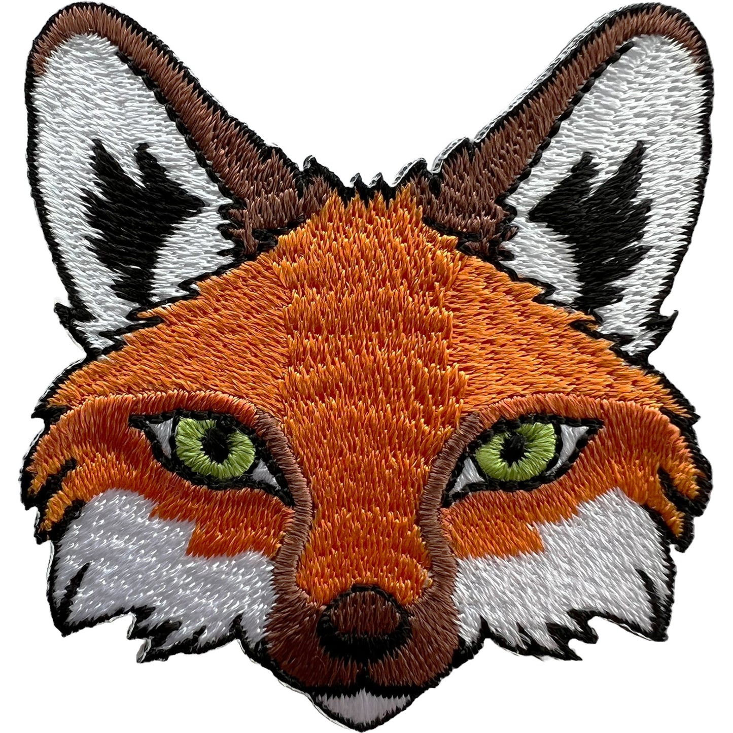 Fox Iron or Sew On Patch for Clothes Bags Embroidered Badge Embroidery Applique