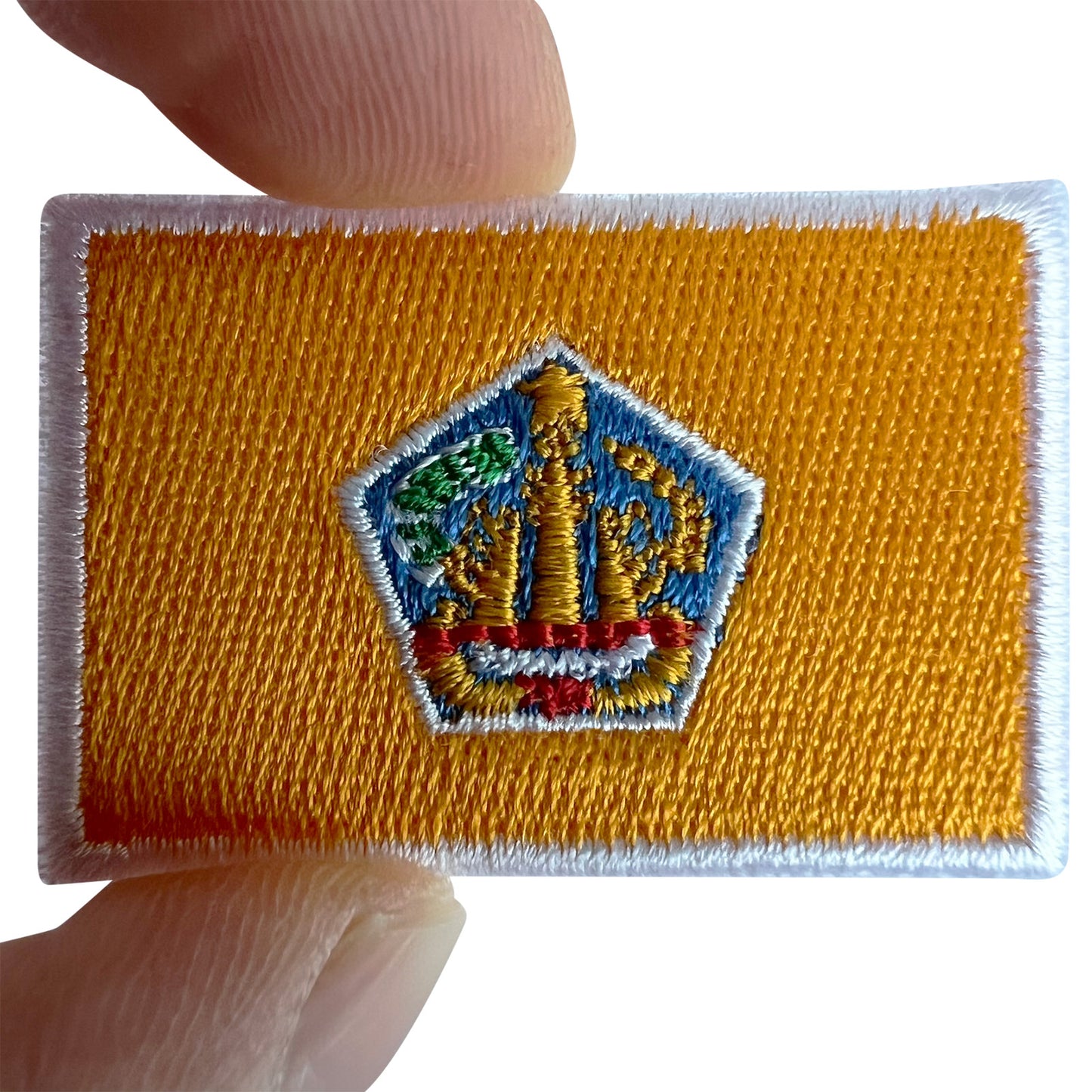 Mini BALI Flag Patch Iron Sew On Clothes Jeans Shirt Bag Small Embroidered Badge