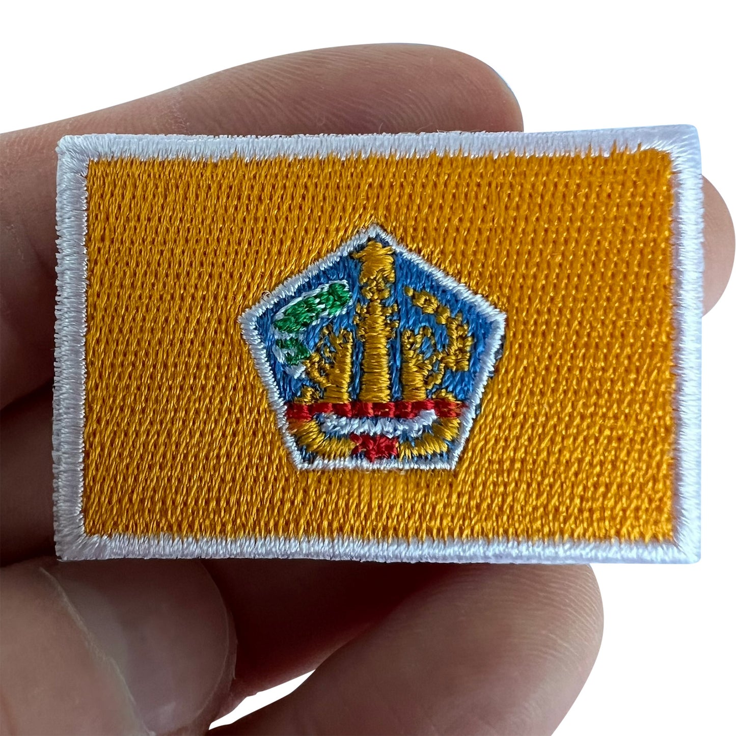 Mini BALI Flag Patch Iron Sew On Clothes Jeans Shirt Bag Small Embroidered Badge