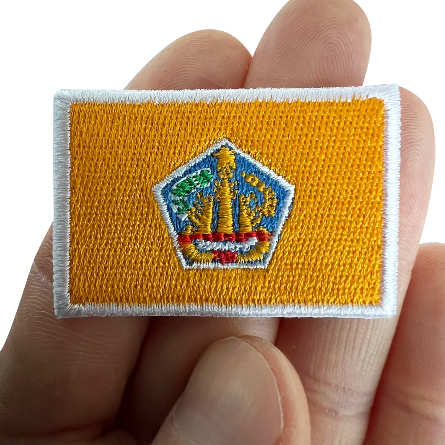 Mini BALI Flag Patch Iron Sew On Clothes Jeans Shirt Bag Small Embroidered Badge
