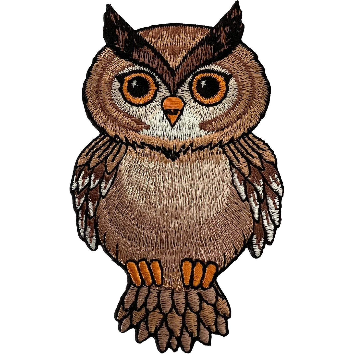 Owl Patch Iron Or Sew On T Shirt Denim Jeans Bag Bird Animal Embroidery Badge
