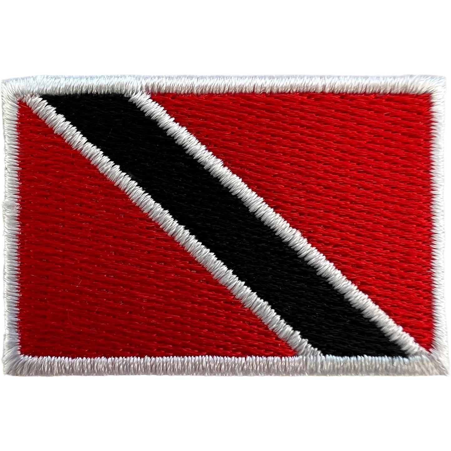 Mini Trinidad and Tobago Flag Patch Iron Sew On Shirt Bag Small Embroidery Badge