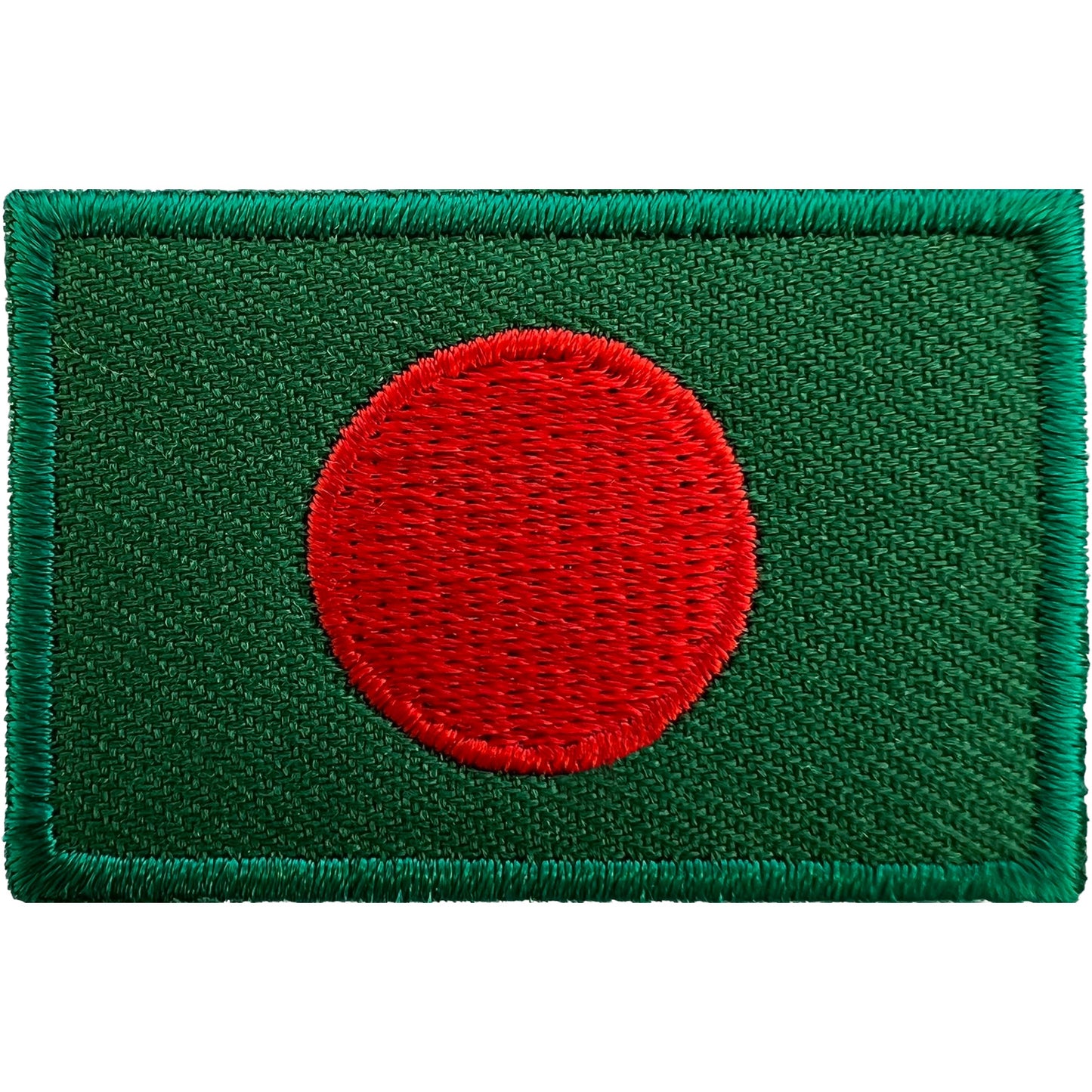 Mini Bangladesh Flag Patch Iron Sew On T Shirt Bag Small India Embroidery Badge