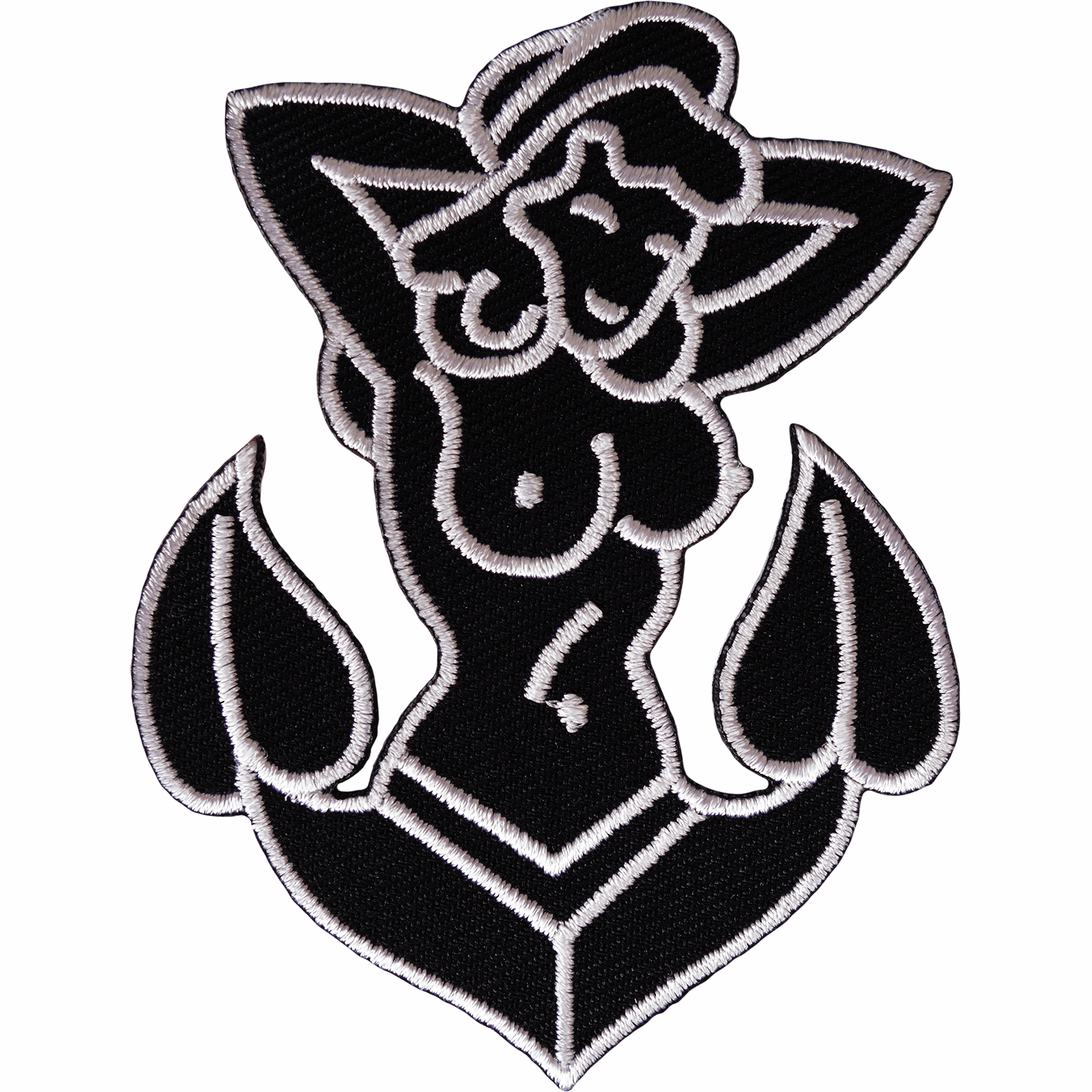 Anchor Iron On Patch Sew On Sailor Fancy Dress Costume Sexy Embroidered Badge