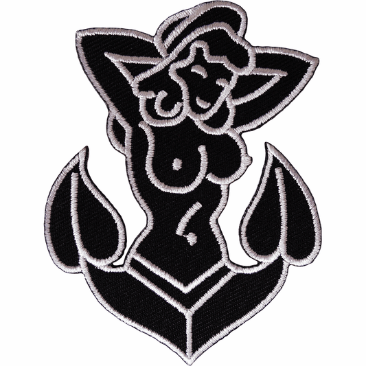 Anchor Iron On Patch Sew On Sailor Fancy Dress Costume Sexy Embroidered Badge