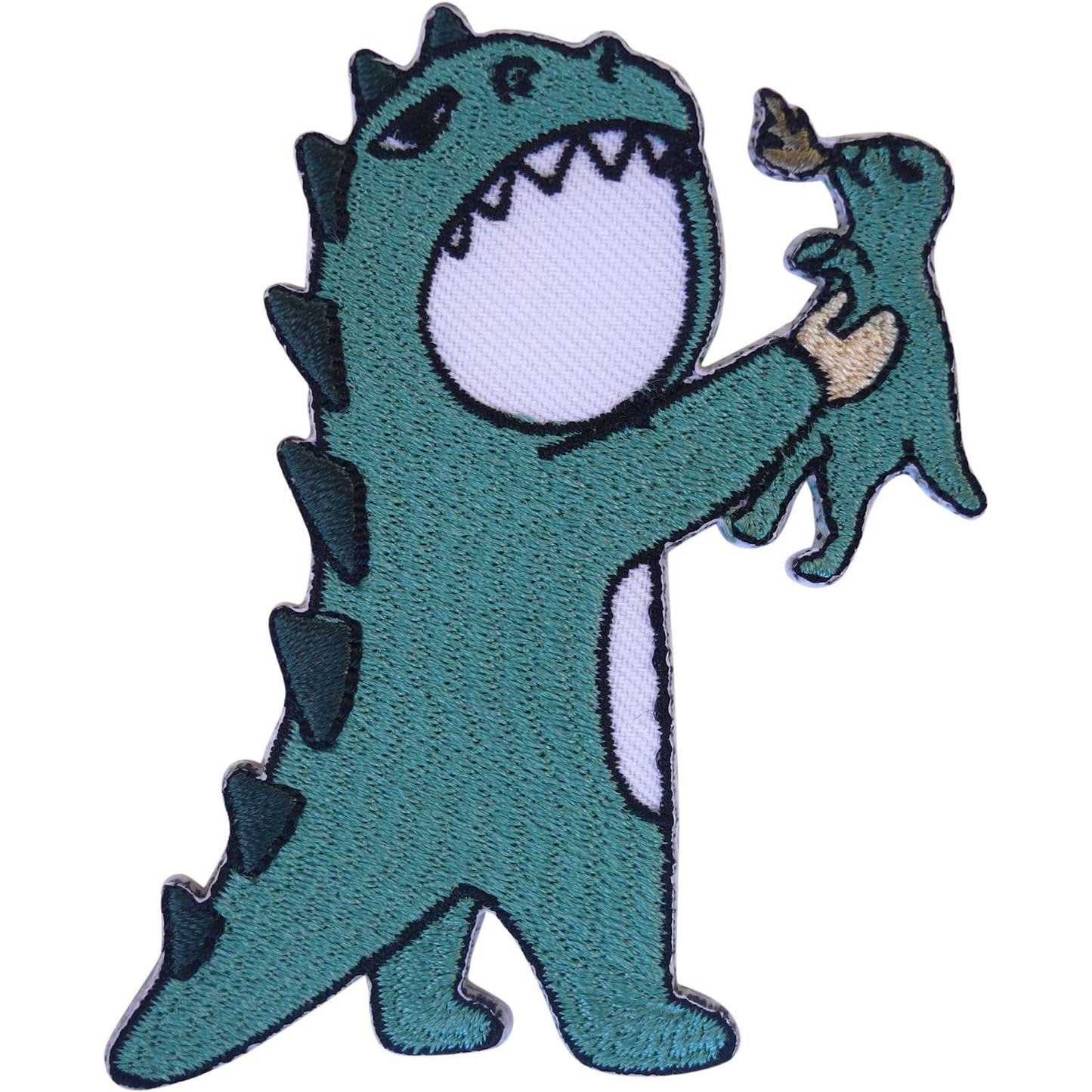 Baby Dinosaur Patch Iron Sew On Clothes T Shirt Bag Jacket Cap Embroidered Badge